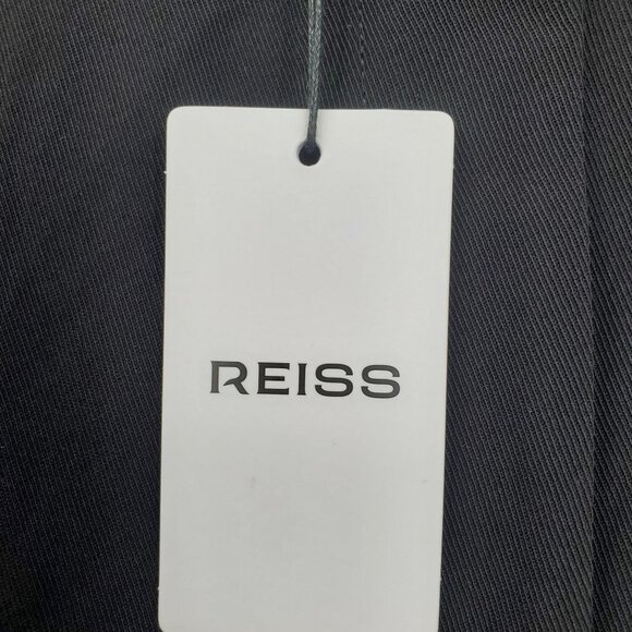 Reiss Isla Side Stripe Wide Leg Pants Women Size US 12 NWT High Waisted - Picture 6 of 16